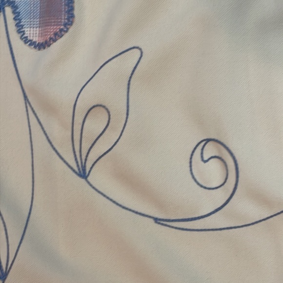 Vintage Jo Lester Dress Wrap Pastel Plaid Flower Size Small - Picture 4 of 16